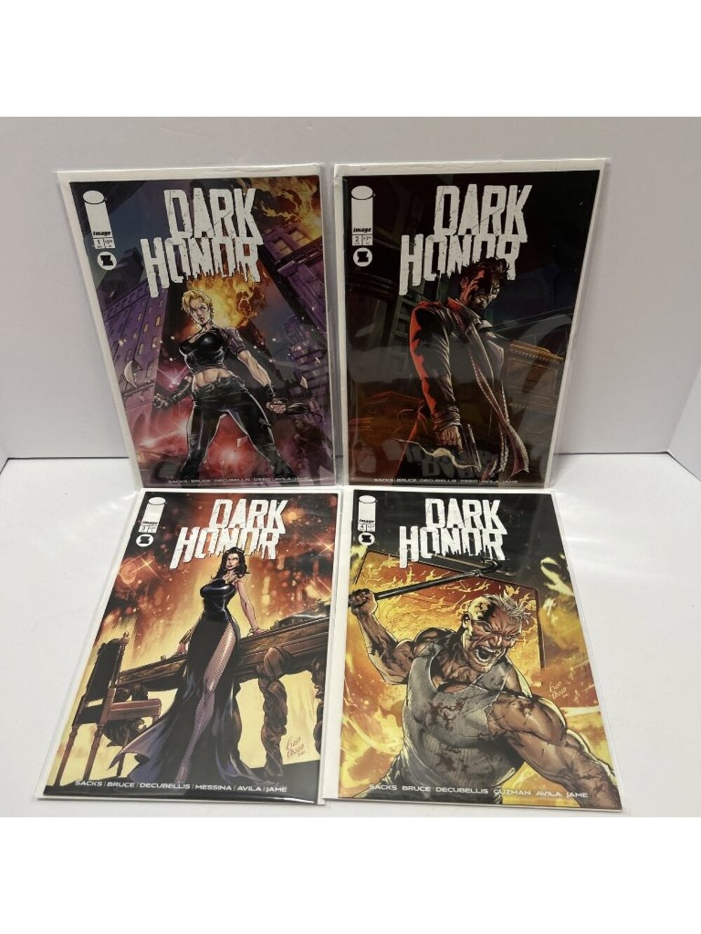 Dark Honor # 1 -4 (Image Comics 2025) High Grade unread, Comic Set
